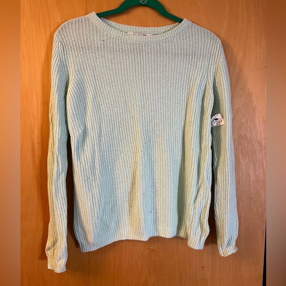 Forever 21 sweater, mint green